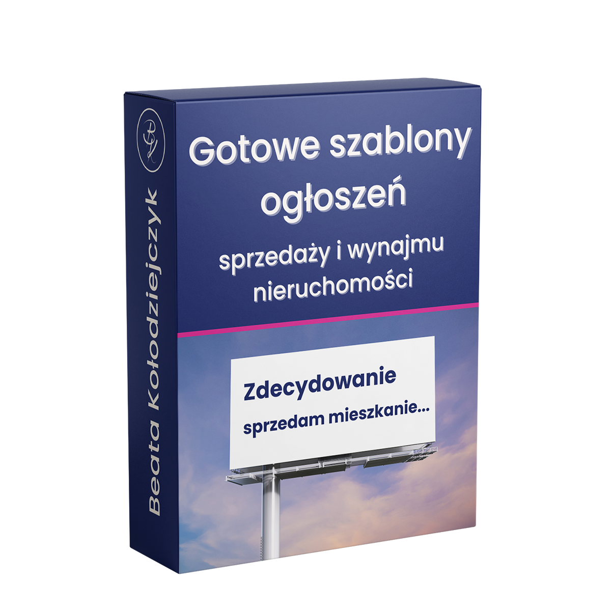 Gotowe szablony ogłoszeń sprzedaży i wynajmu nieruchomości mockup