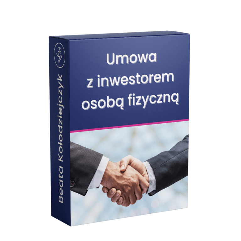 UNIFIED FACTORY SA Rozwiązanie umowy z Inwestorem Term Sheet