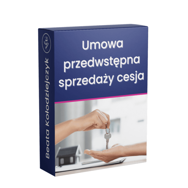 Umowa Przedwstępna Kupna-sprzedaży Nieruchomości Z Cesją | Beata ...