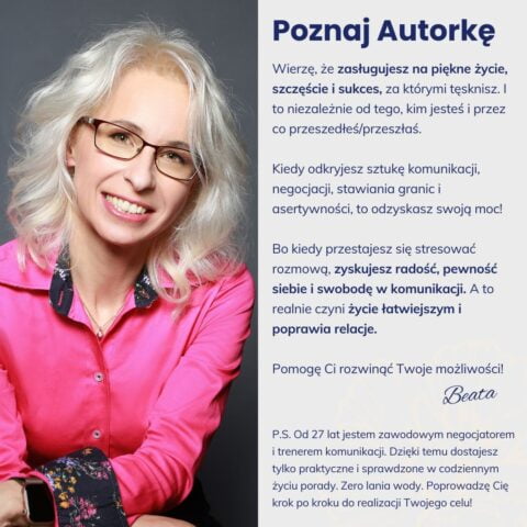 O autorce Beata Kołodziejczyk komunikacja 2