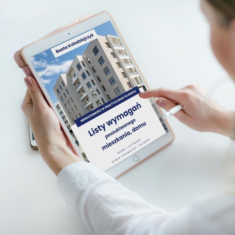 Mockup listy wymagań poszukiwanego mieszkania, domu Beata Kołodziejczyk
