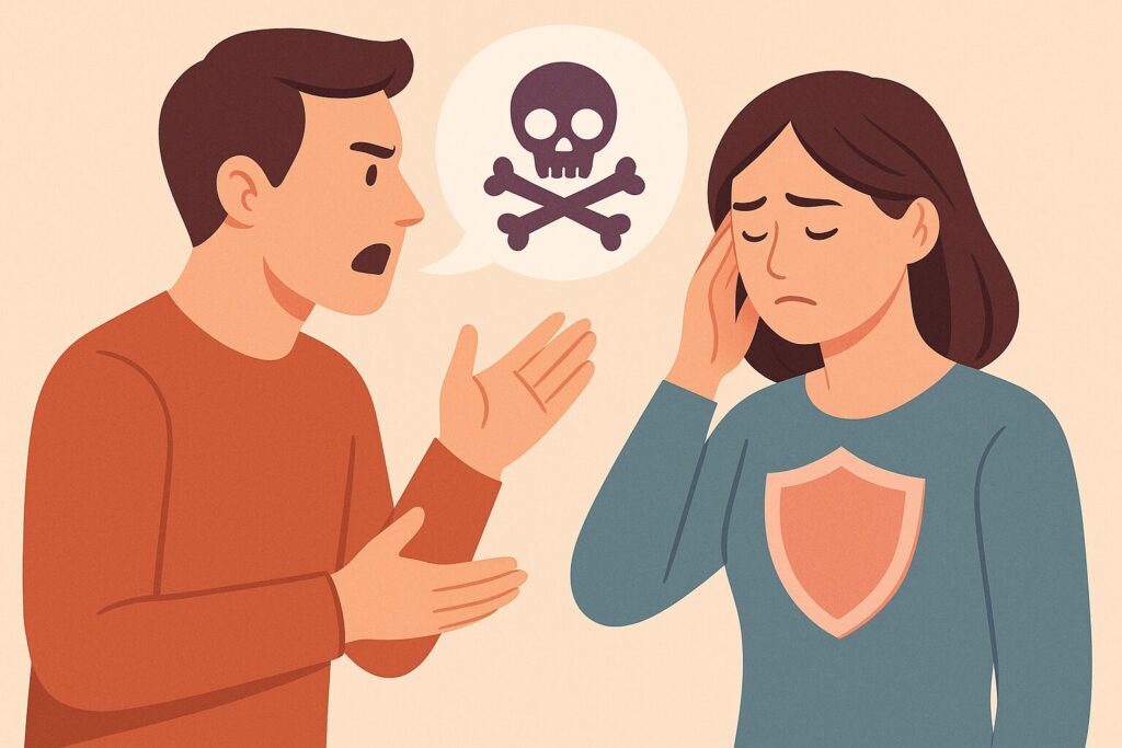 Dowiedz się, jak toksyczna osoba wpływa na Twoją psychikę . Poznaj skuteczne strategie i praktyczne wskazówki jak prowadzić rozmowę.