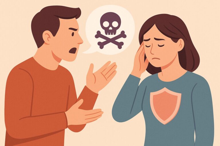 Dowiedz się, jak toksyczna osoba wpływa na Twoją psychikę . Poznaj skuteczne strategie i praktyczne wskazówki jak prowadzić rozmowę.