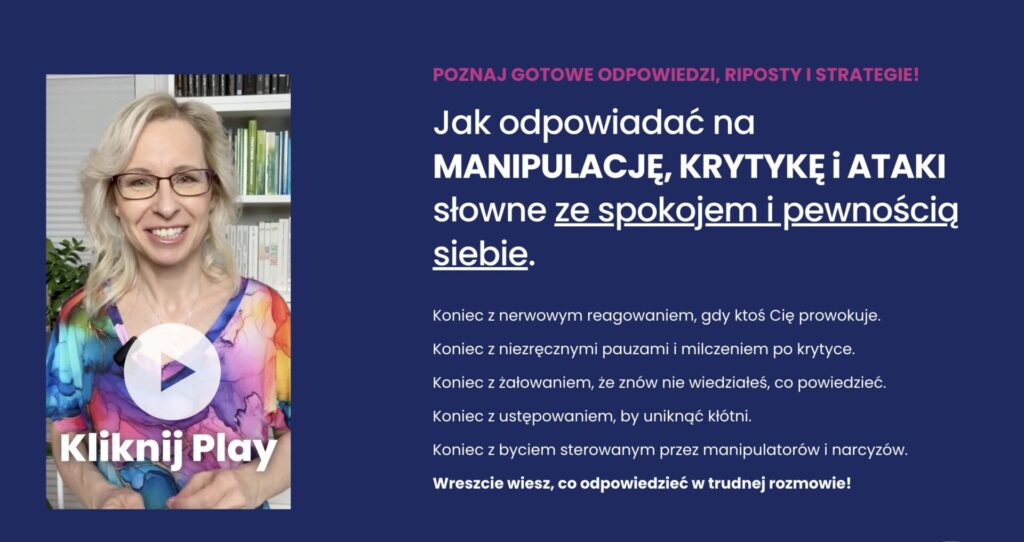 Platforma komunikacji Beaty Kołodziejczyk granat - fragment